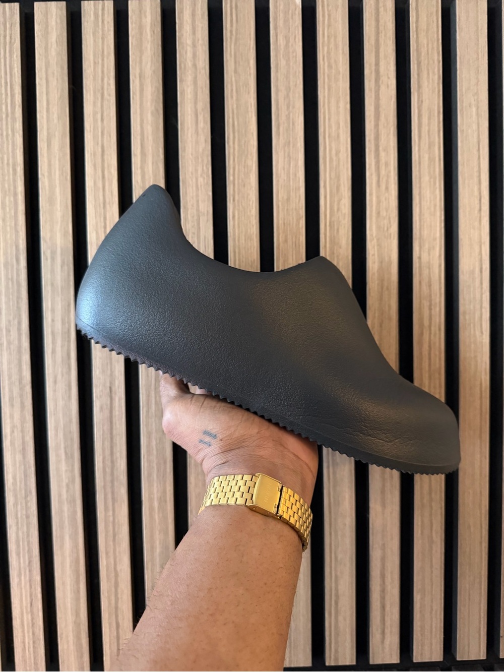 Yeezy Slip-On Foam Clog — Black